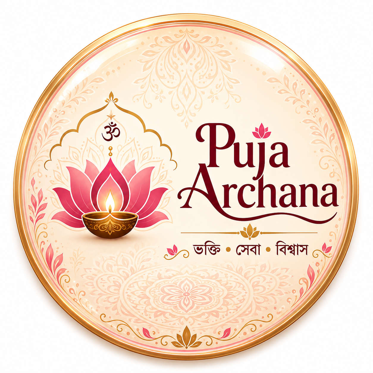 Puja Archana Logo
